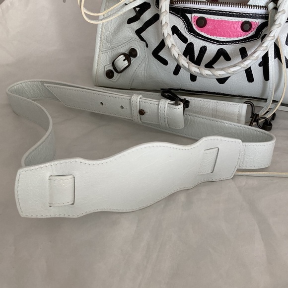 BALENCIAGA Small City S Graffiti Satchel - Picture 11 of 16